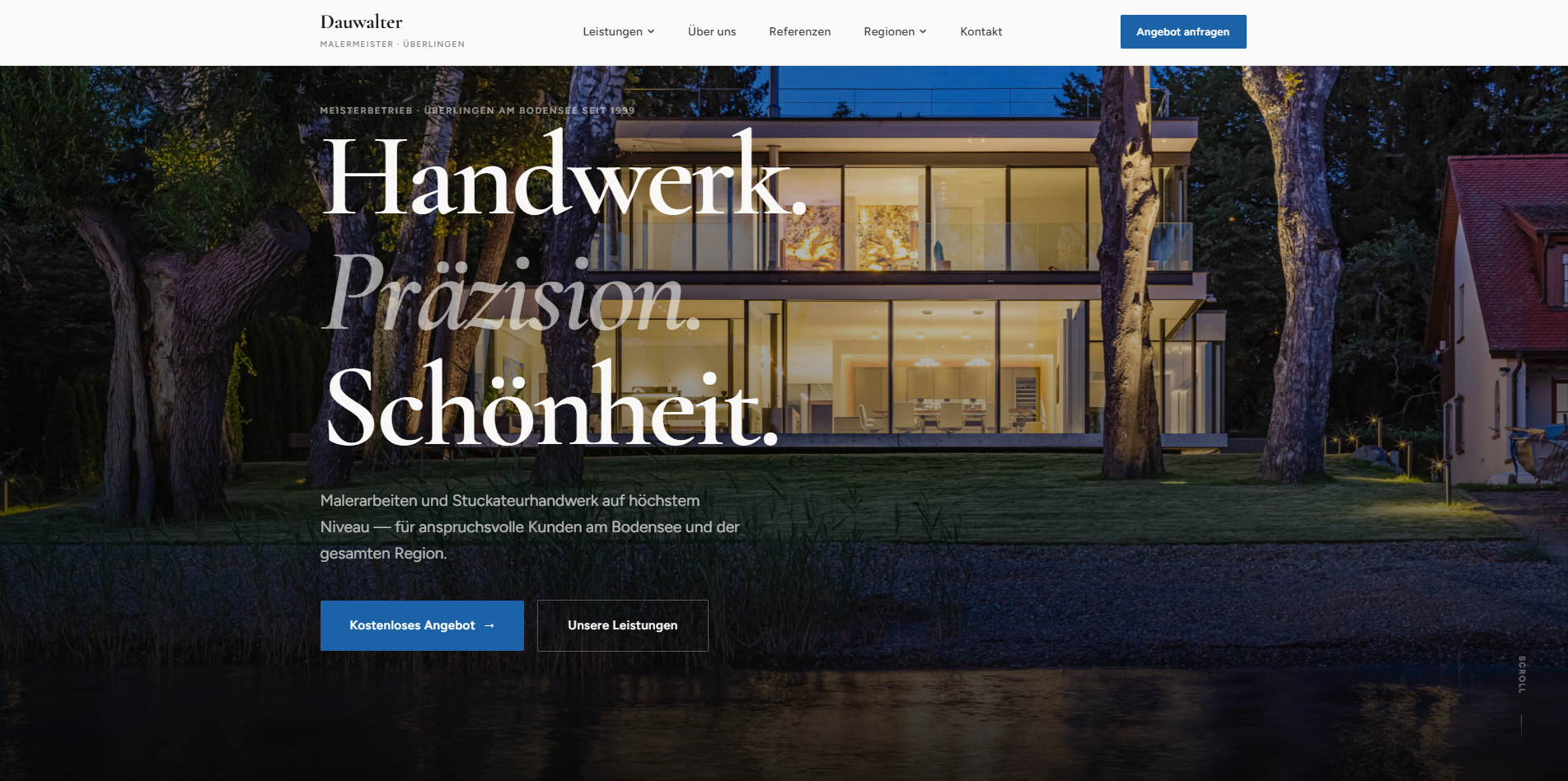 Referenz Website Dauwalter